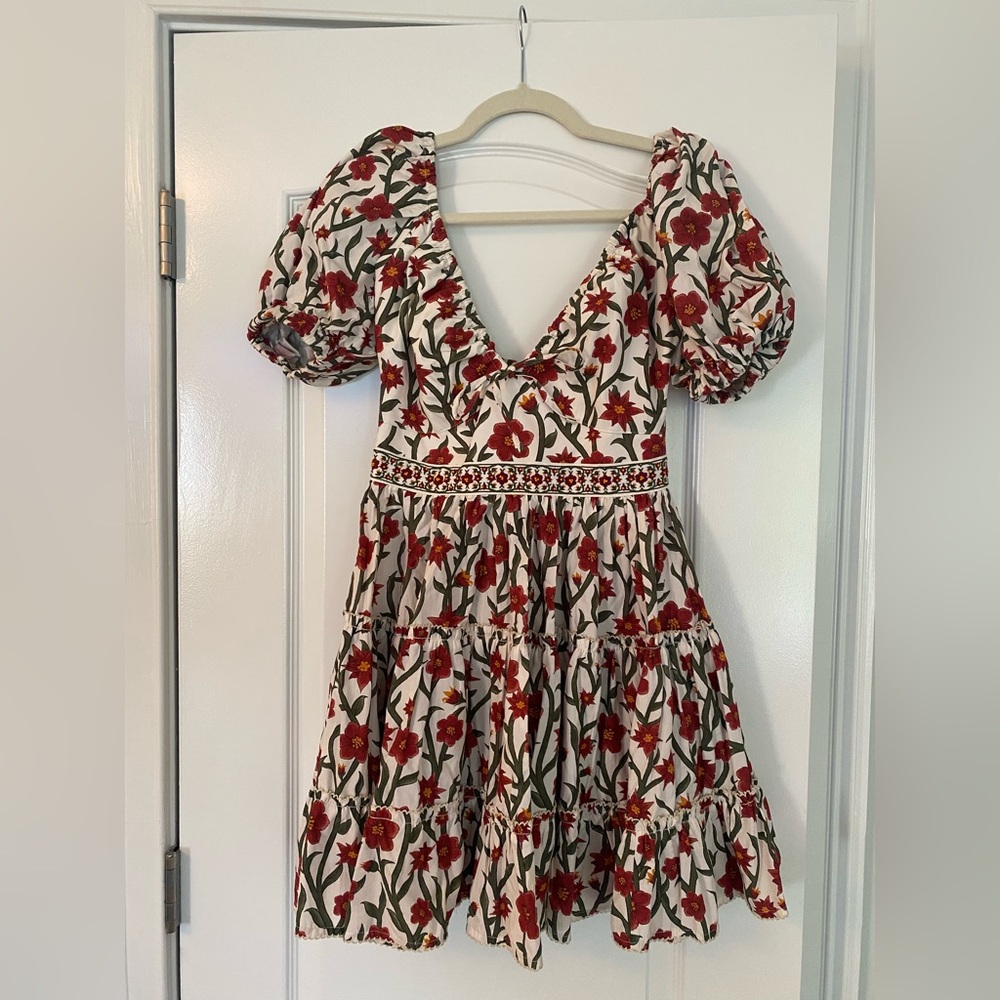 Agua by Agua Bendita Manzanilla Mini Dress